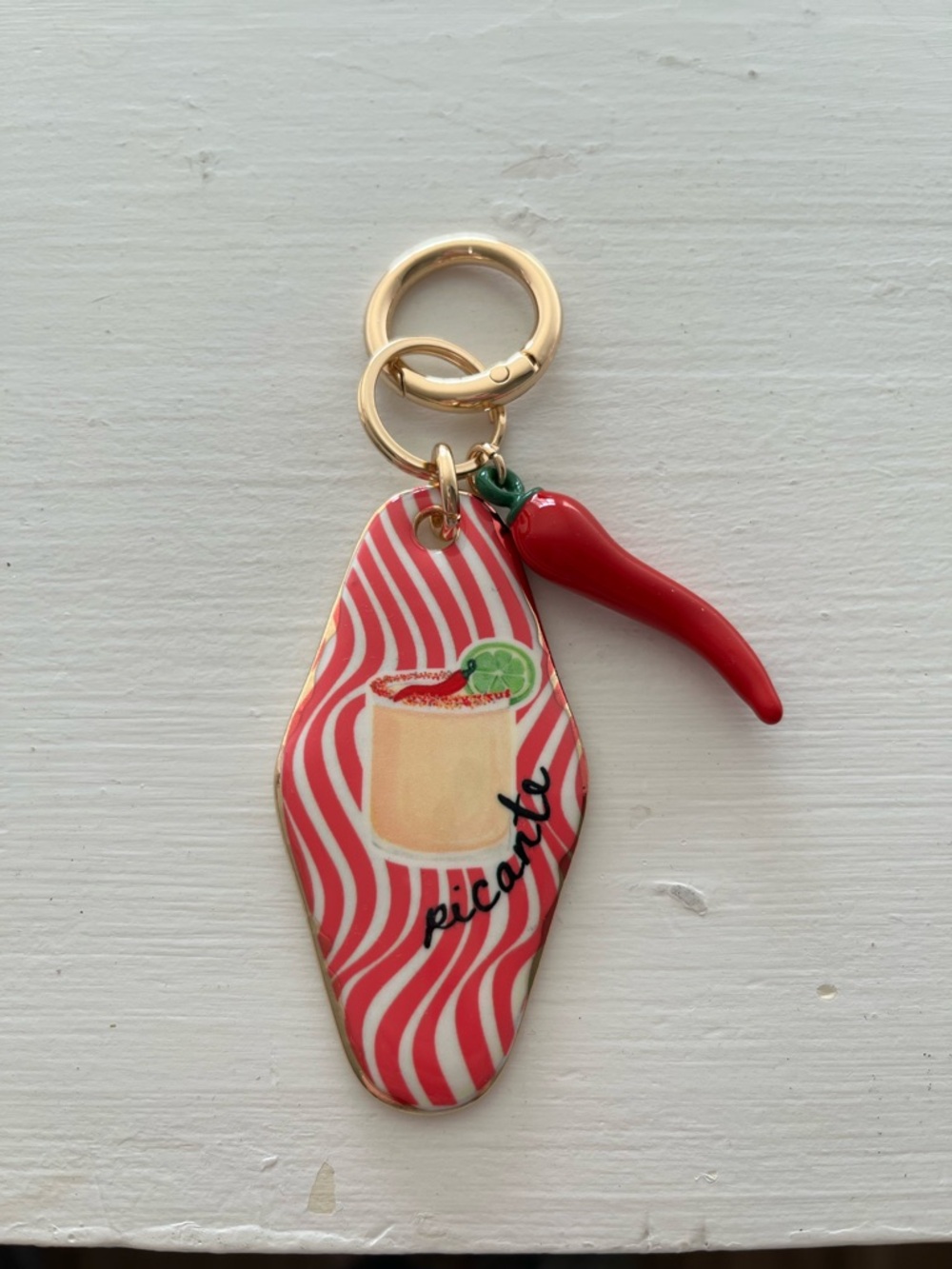 Piper K Picante Spicy Margarita Bag Charm